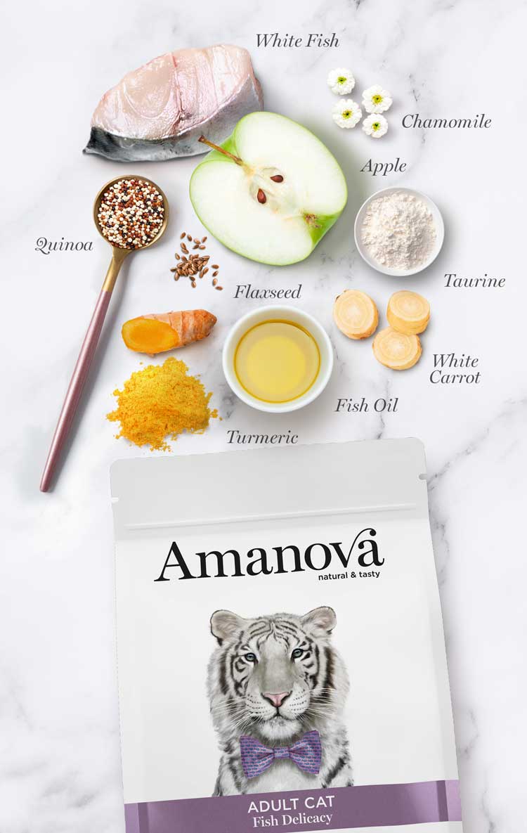 Amanova Adult Fish Delicacy White Fish
