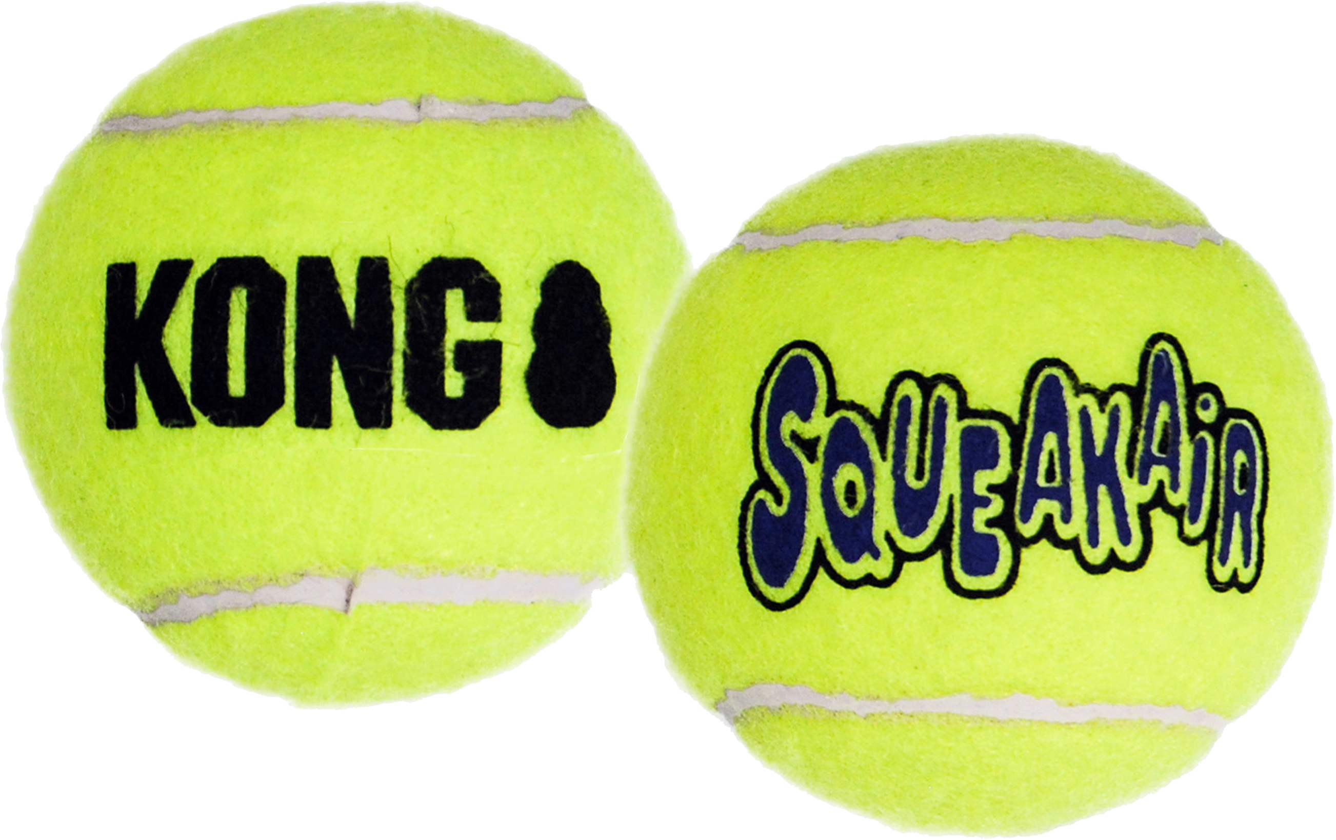 Kong Tennisbal Met Piep Medium 3 stuks 6,4 CM