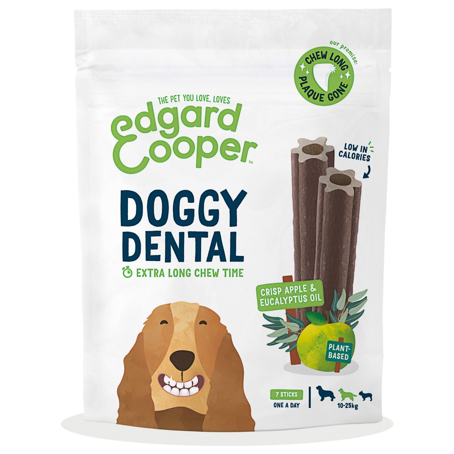 Edgard&Cooper Doggy Dental Appel - Hondensnack