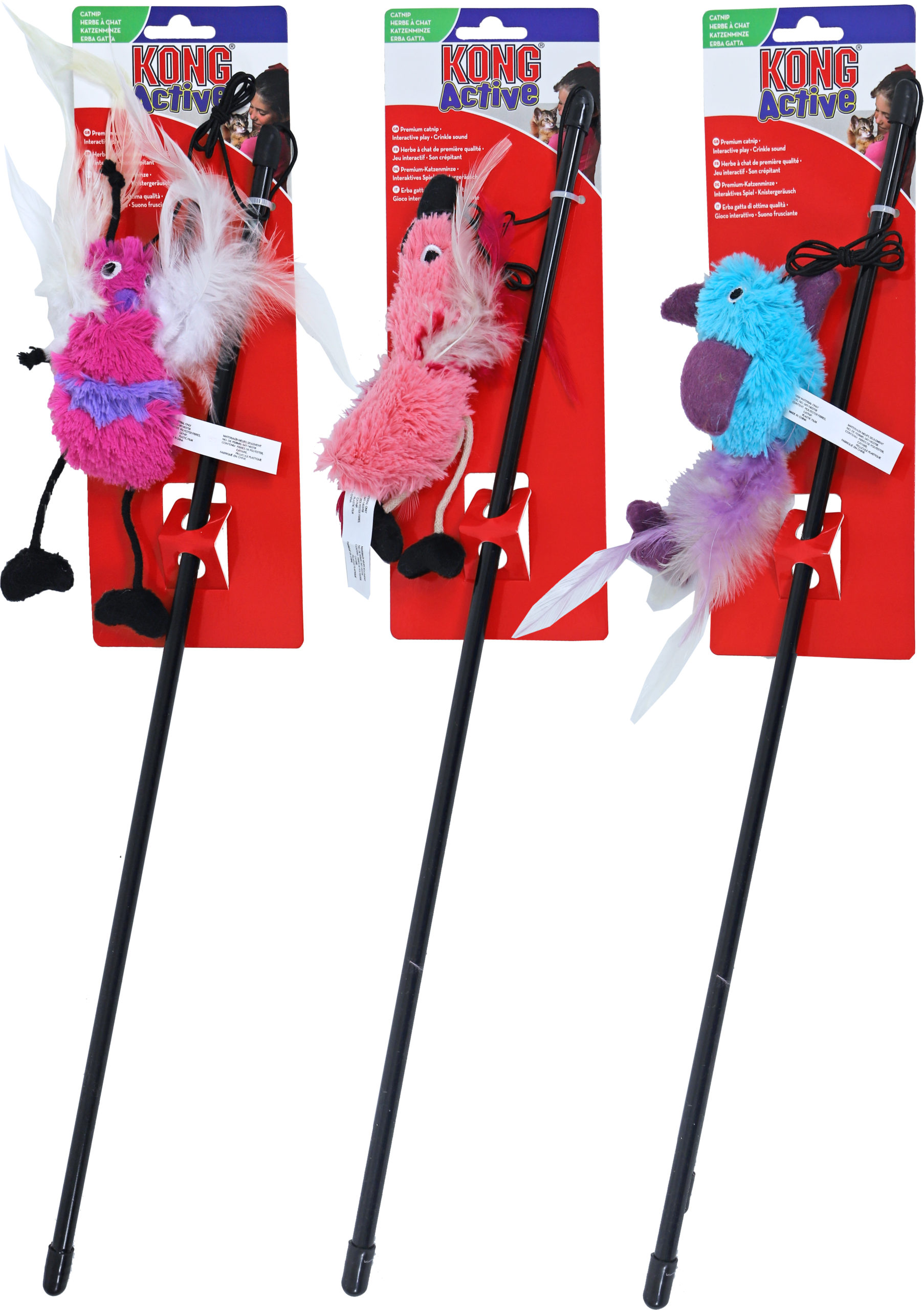Kong Kat Active, Feather Teaser.