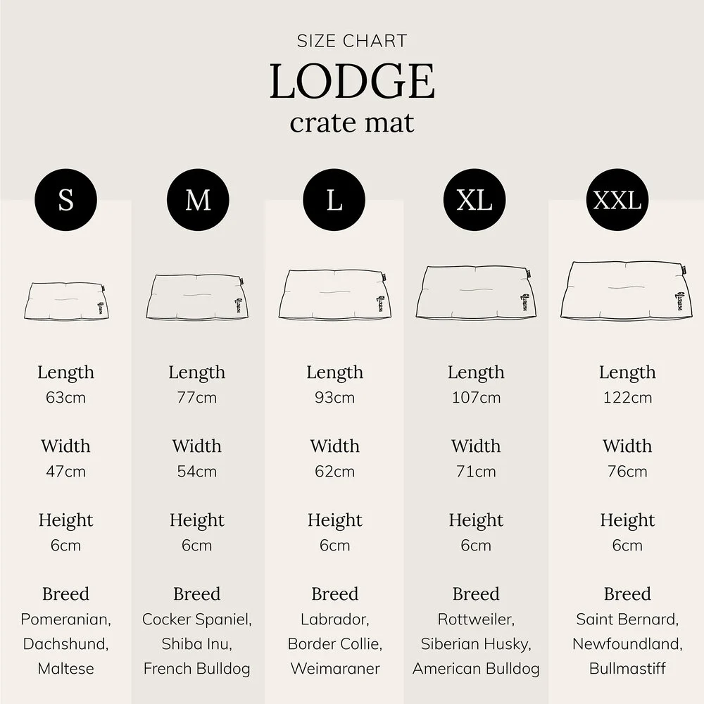 District 70 Lodge Crate Mat Dark Grey