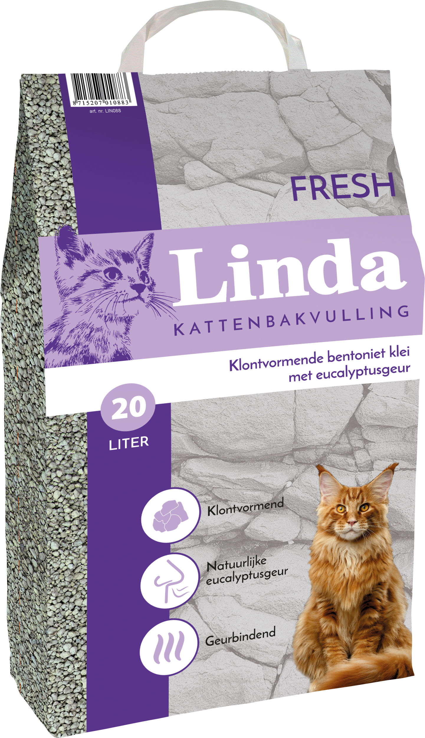 Linda Fresh-Kattenbakvulling 20 Liter