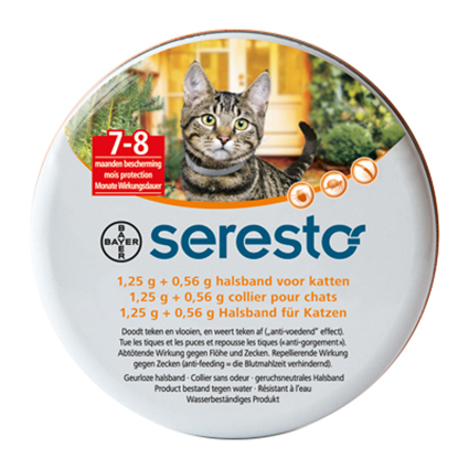 Seresto Kat – Anti Teken en Vlooienband