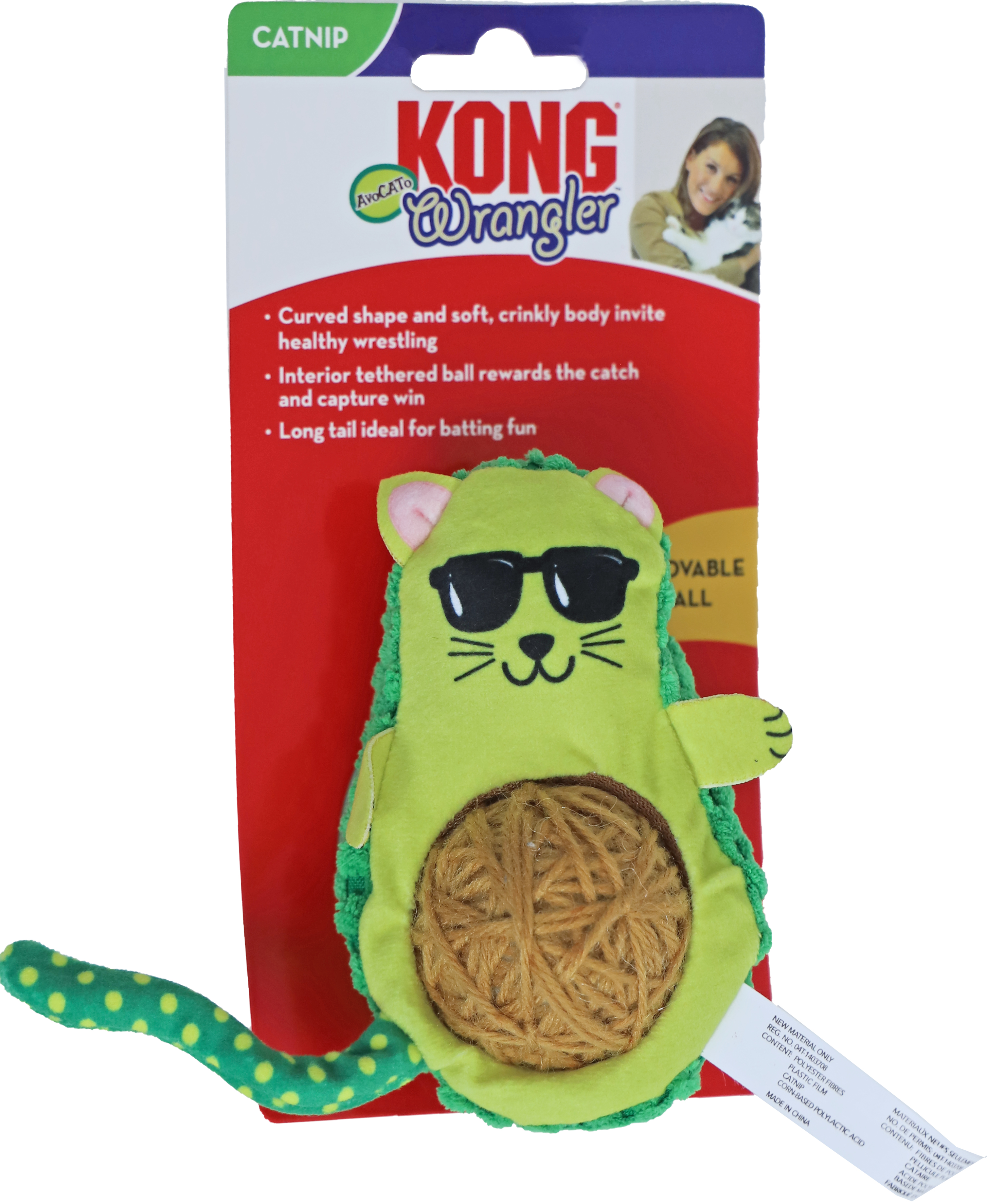 Kong Kat Wrangler Avocado