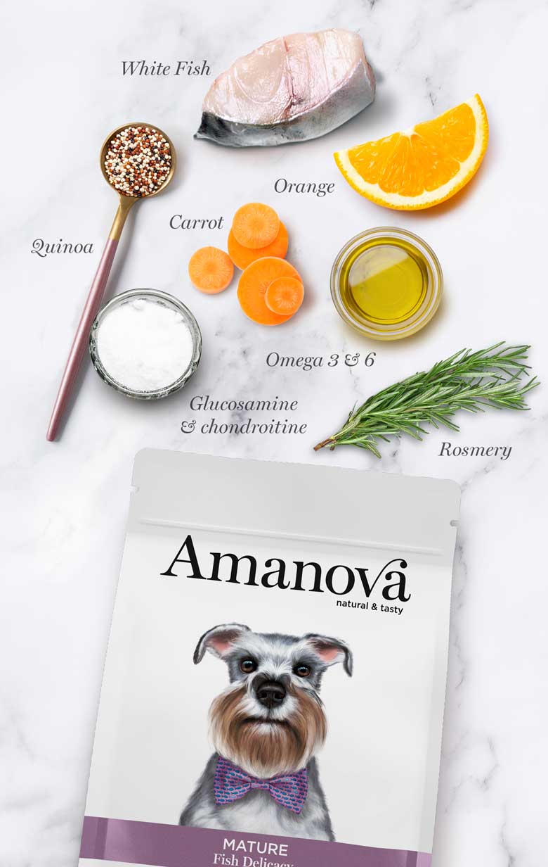 Amanova Adult Mature Delicacy White Fish
