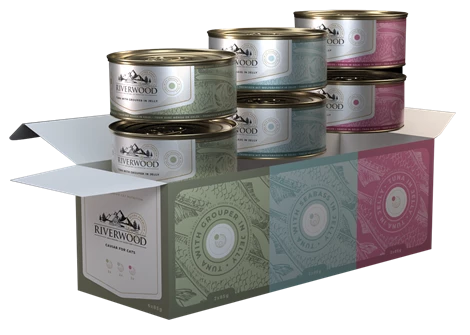 Riverwood Caviar Multipack Grouper & Seabrass & Tuna 6x85 Gram