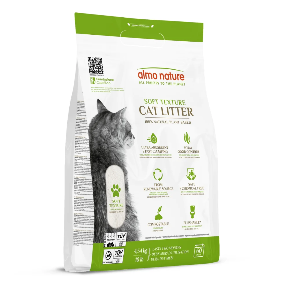 Almo Nature Kattenbakvulling Natuurlijk 4,54KG