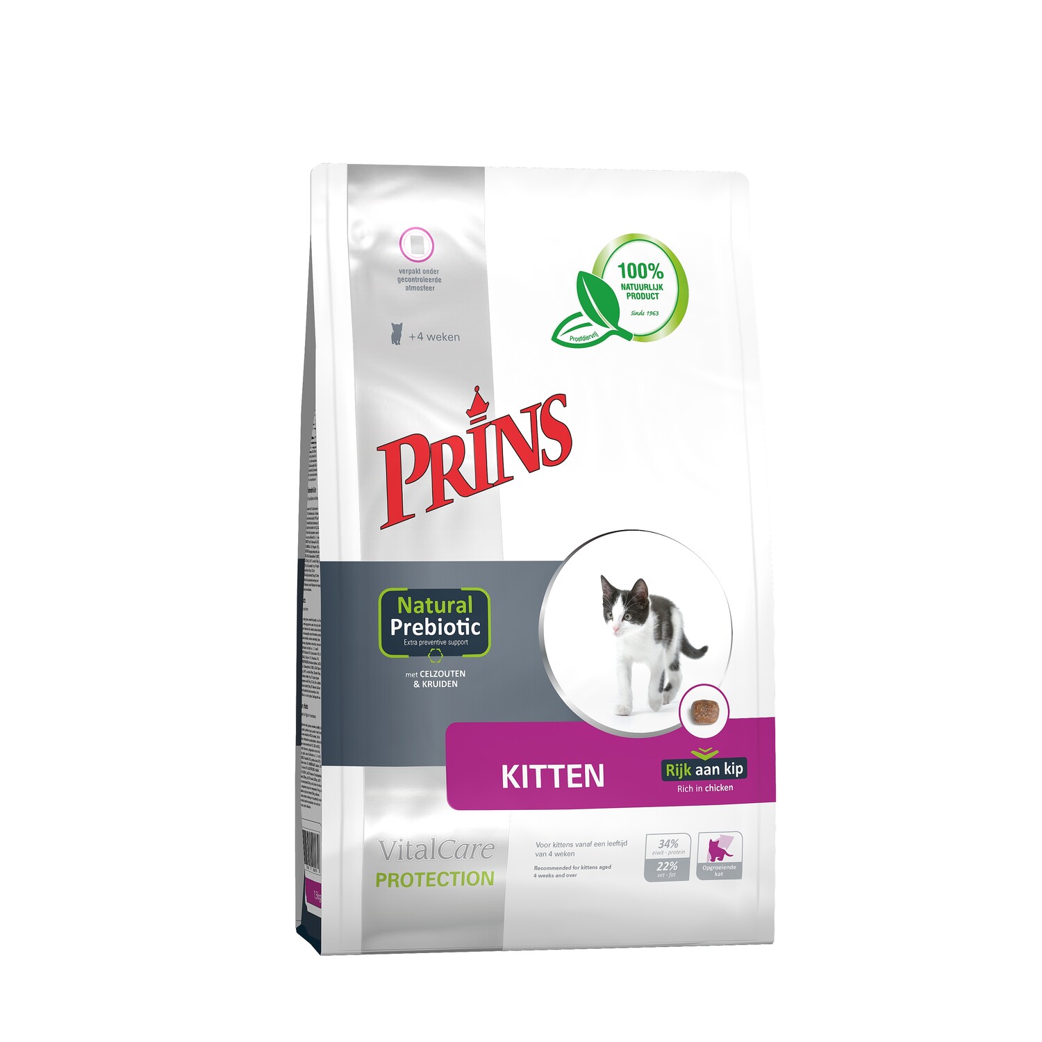 Prins Vitalcare Protection Kitten - Vanaf 4 Weken