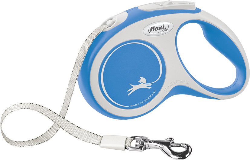 Flexi New Comfort Band Blauw Small 5 Meter