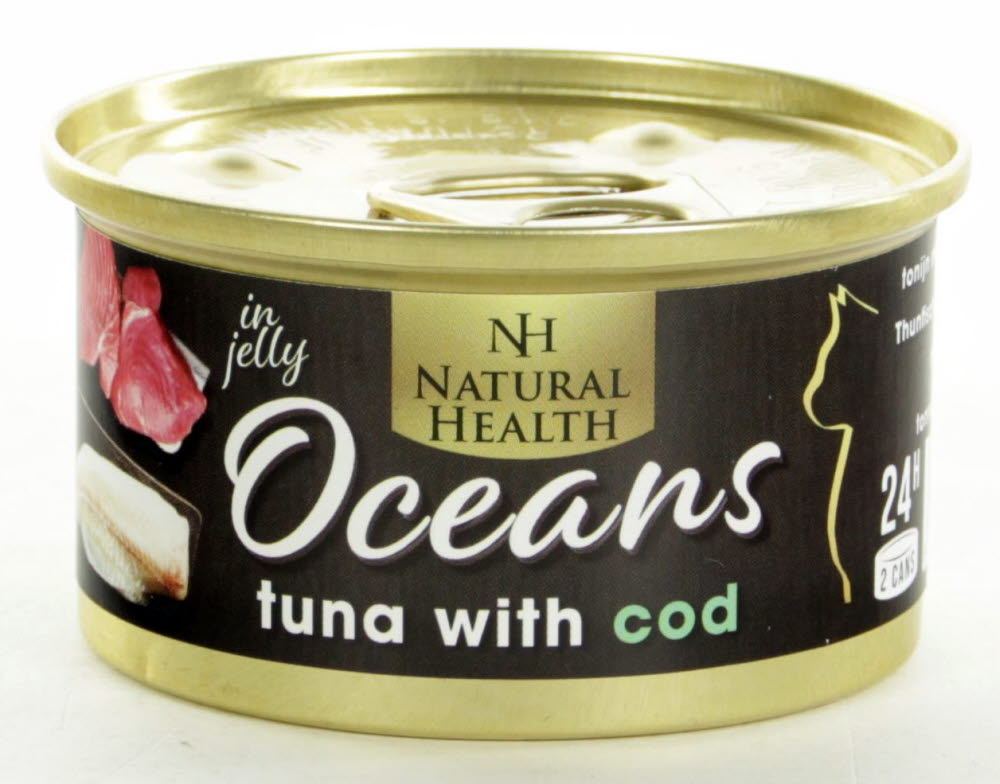 Natural Health Cat Oceans Tuna & Cod 85 Gram