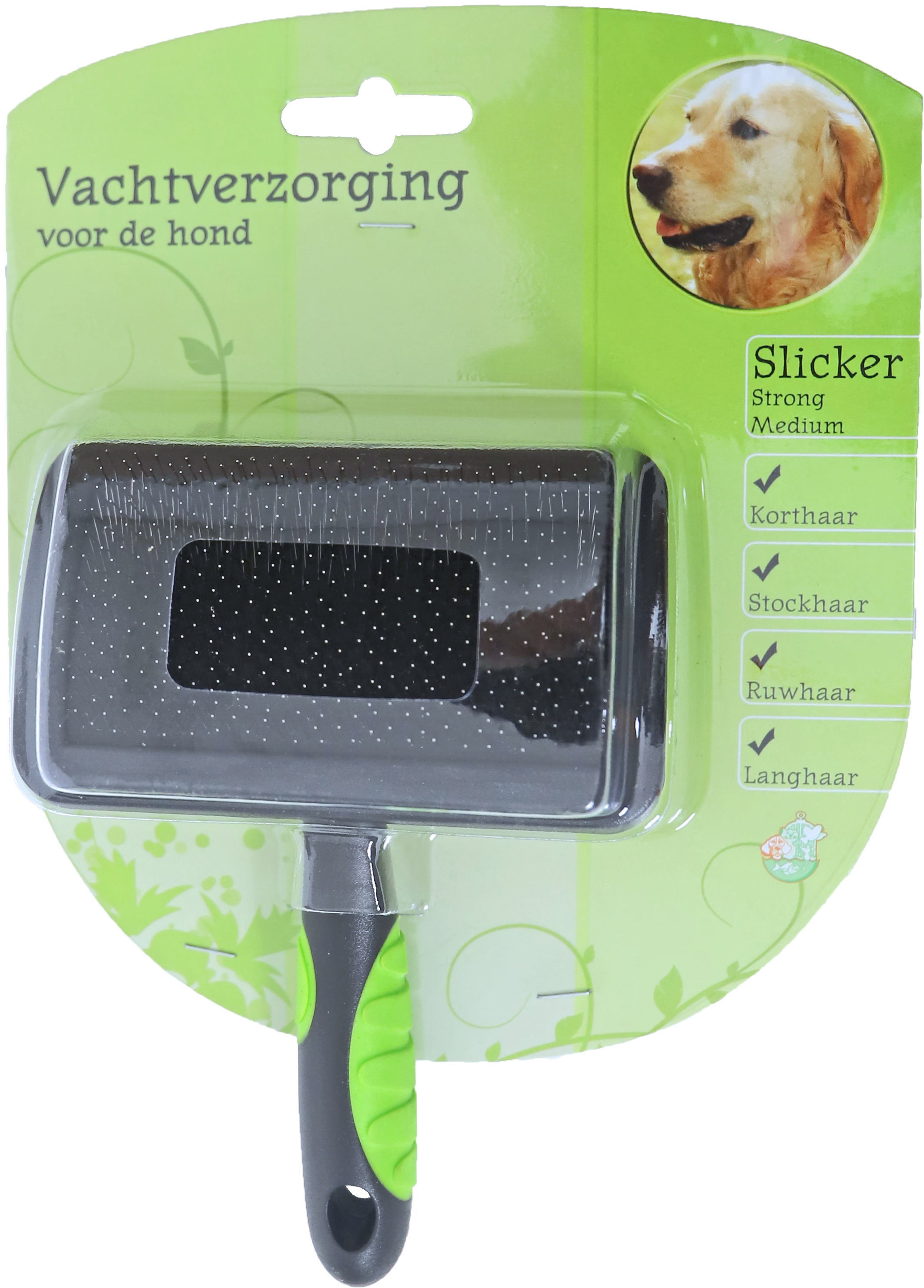 Hondenborstel Slicker Strong Medium