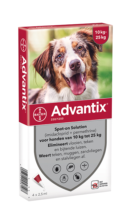 Advantix Spot-On Hond 250 4 PIP