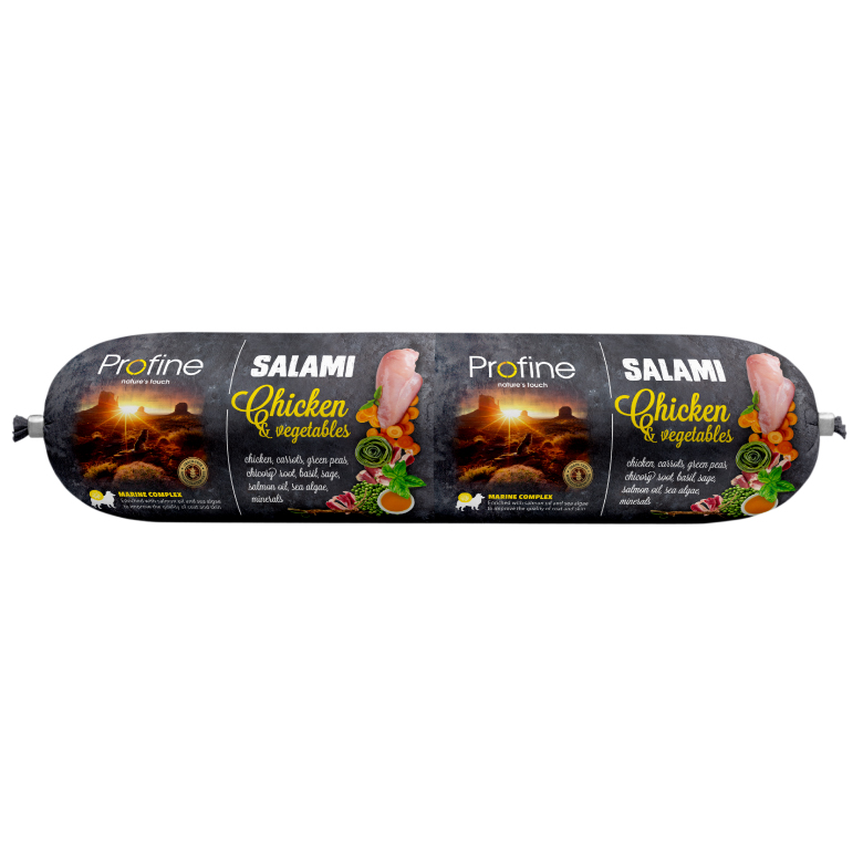Profine Dog Salami Chicken & Vegetables 800 Gram