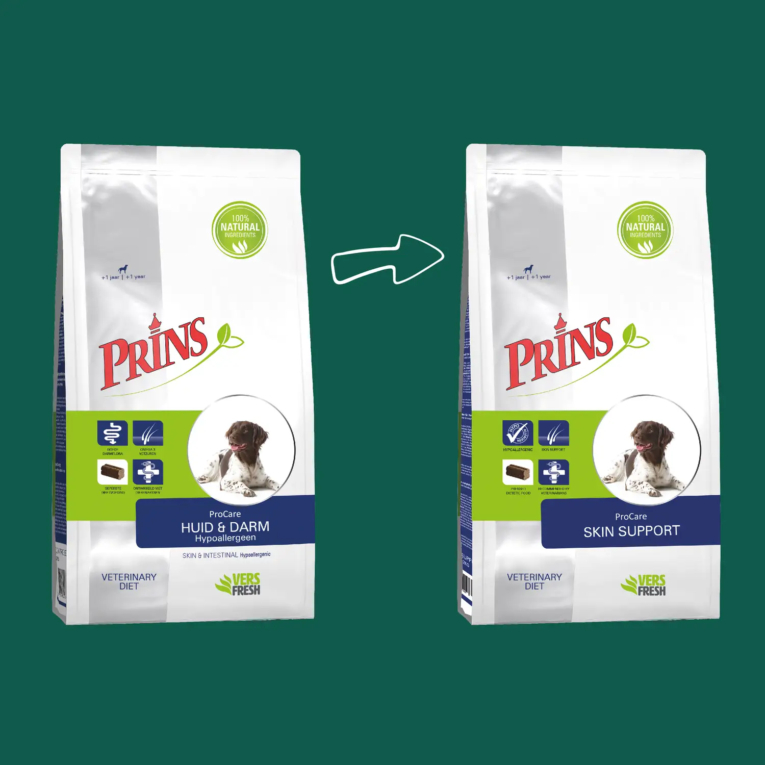 Prins ProCare Pressed Veterinary Diet Skin Support