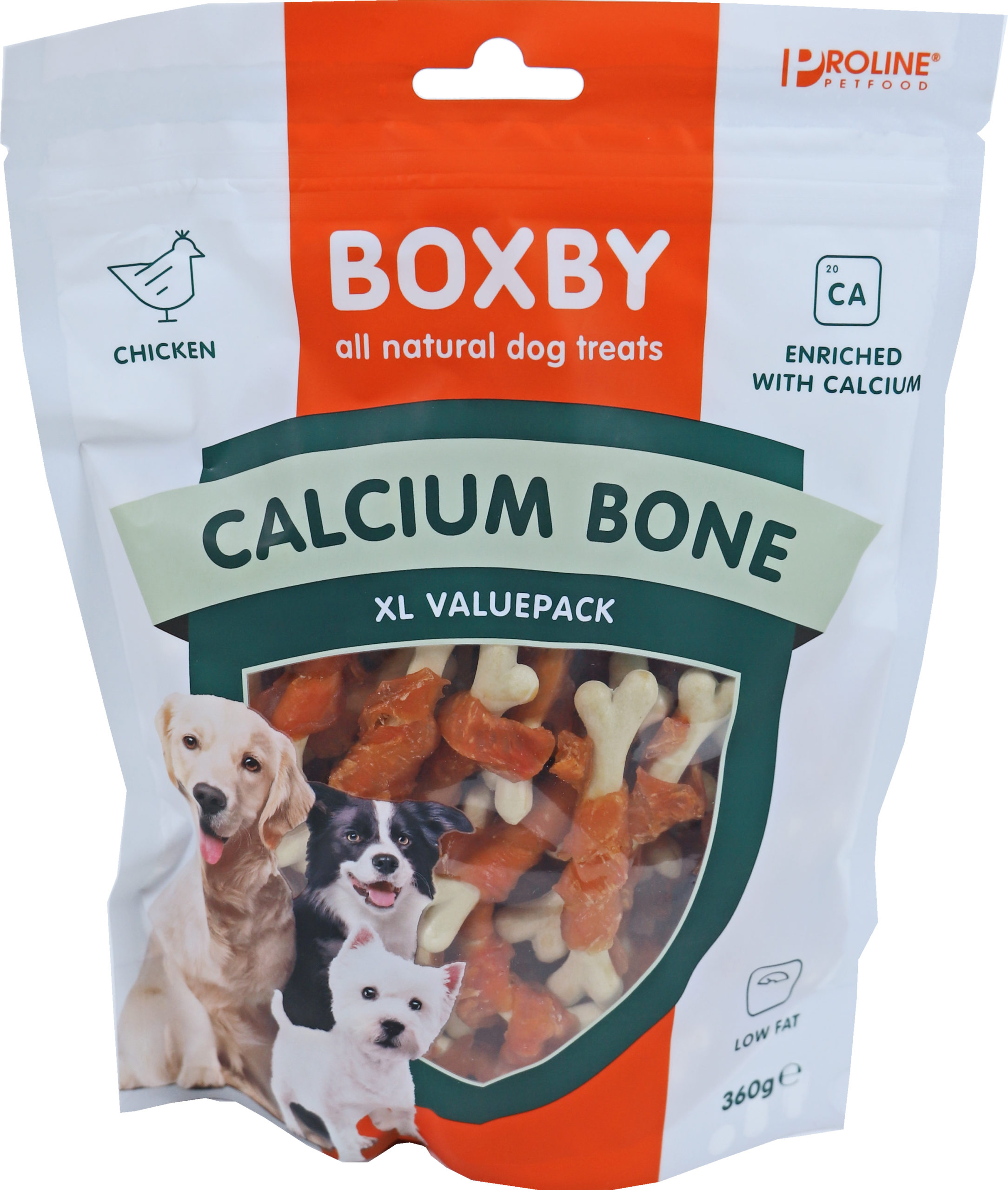 Proline Boxby Calcium Bone Valuebag 360 Gram