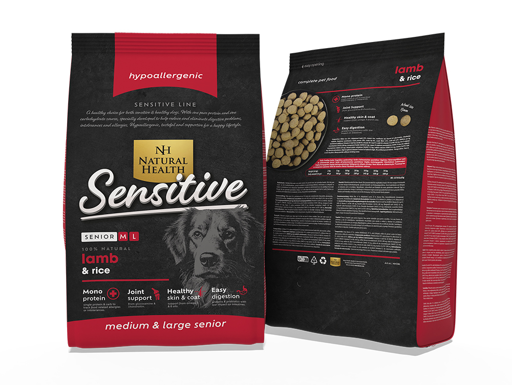 Natural Health Dog Lamb & rice Senior