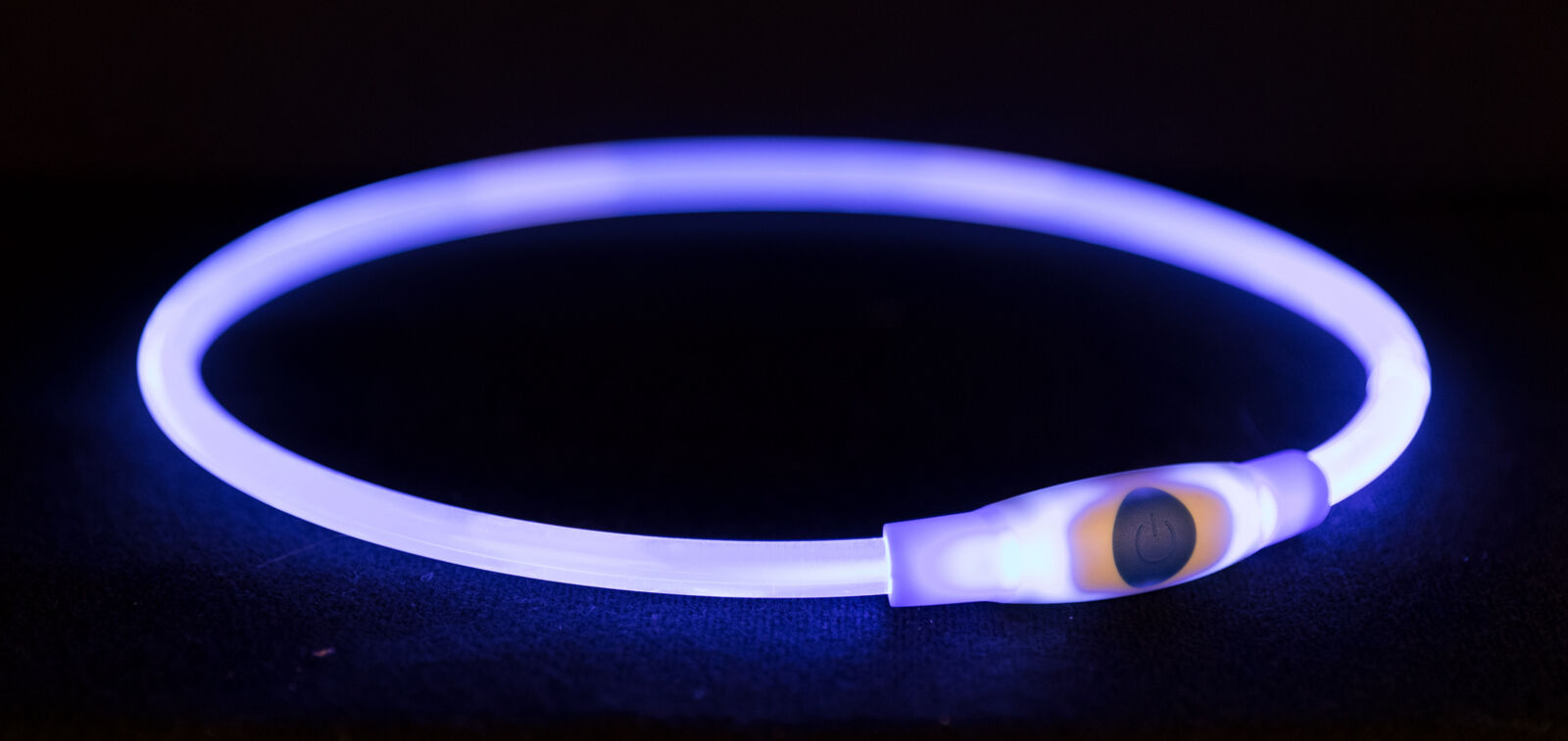 Trixie USB Lichtgevende Halsband Blauw