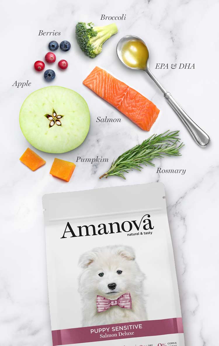 Amanova Puppy Sensitive Salmon Deluxe